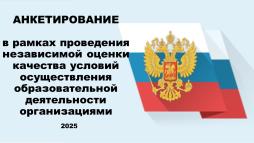 Анкетирование в рамках НИКО 2025